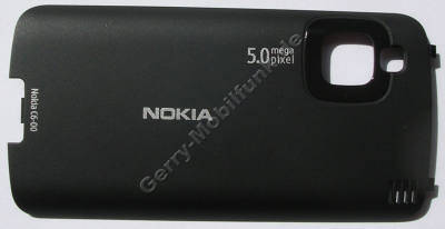 Akkufachdeckel schwarz Nokia C6-00 original A-Cover black Batteriefachdeckel