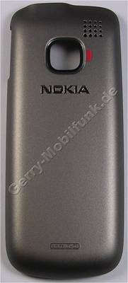 Akkufachdeckel grau Nokia C1-01 original B-Cover warm grey, Batteriefachdeckel