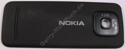 Akkufachdeckel schwarz Nokia 5630 Xpress Music original Batteriefach Abdeckung black monochrom