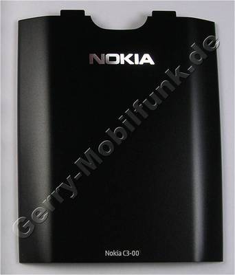 Akkufachdeckel schwarz Nokia C3-00 original B-Cover Batteriefachdeckel black
