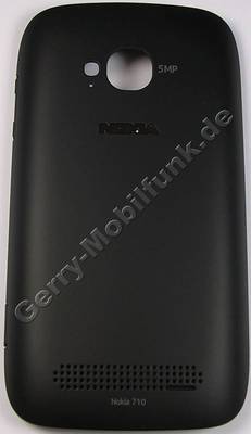 Akkufachdeckel schwarz Nokia Lumia 710 original Batteriefachdeckel, Akkudeckel black
