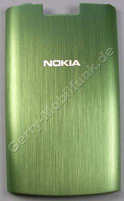 Akkufachdeckel grn Nokia X3-02 original Batteriefachdeckel green