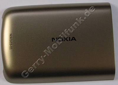 Akkufachdeckel gold Nokia C6-01 original B-Cover Batteriefachdeckel