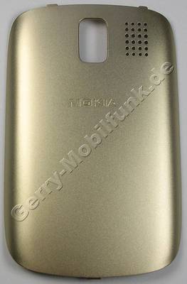 Akkufachdeckel gold Nokia Asha 302 original Batteriefachdeckel golden light