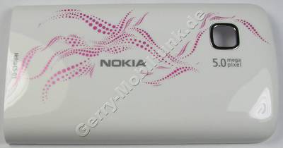 Akkufachdeckel weiss illuvial Nokia C5-03 original B-Cover white illuvial Batteriefachdeckel