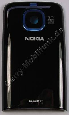 Akkufachdeckel grau Nokia Asha 311 original Batteriefachdeckel graphite