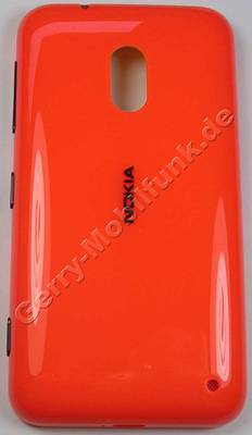 Akkufachdeckel orange Nokia Lumia 620 B-Cover parallel orange Unterschale, Backcover incl. Headset Konnektor, Headsetbuchse, Lautstrketaste, Kamerataste, Einschalttaste Powerkey