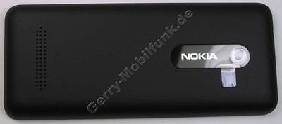 Akkufachdeckel schwarz Nokia 206 SingleSim original Batteriefachdeckel B-Cover black