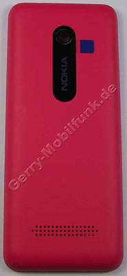Akkufachdeckel magenta Nokia 206 SingleSim original Batteriefachdeckel B-Cover pink