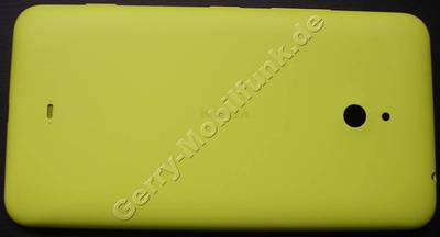 Akkufachdeckel gelb Nokia Lumia 1320 original B-Cover Batteriedachdeckel yellow