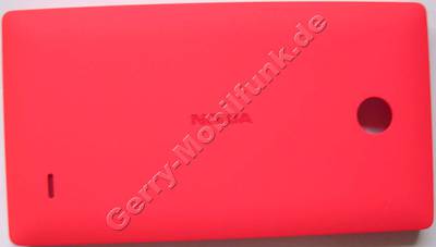 Akkufachdeckel rot Nokia X original B-Cover Batteriedachdeckel bright red