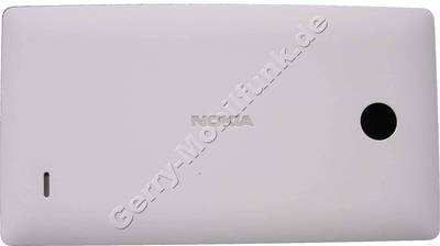 Akkufachdeckel wei Nokia X original B-Cover Batteriedachdeckel white