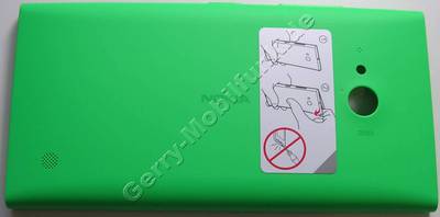 Akkufachdeckel grn Nokia Lumia 730 original Batteriefachdeckel Akkudeckel green, 