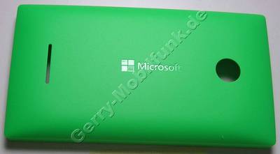 Akkufachdeckel grn Microsoft Lumia 435 B-Cover green Rckenschale mit Seitentasten, Lautstrketaste, Fototaste, Powertaste