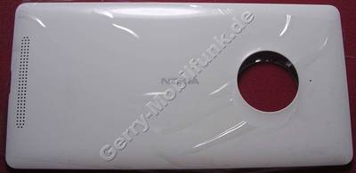 Akkufachdeckel weiss Nokia Lumia 830 B-Cover CARE WC BATTERY COVER ASSY WHITE W/LOGO incl. Ladespule fr kabelloses laden