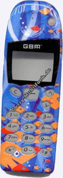 Oberschale fr Nokia 5110 5130 Airbrushoptik cyber Fish Zubehroberschale nicht original (cover)