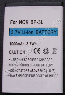 Akku Nokia Lumia 710 (entspricht BP-3L) LiIon 1000mAh 3,7Volt 3,7Wh