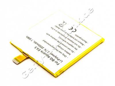Akku Q Aquaris E4.5, Li-Polymer, 3,7V, 2050mAh, 7,6Wh Akku Q Aquaris E4.5, Li-Polymer, 3,7V, 2050mAh, 7,6Wh