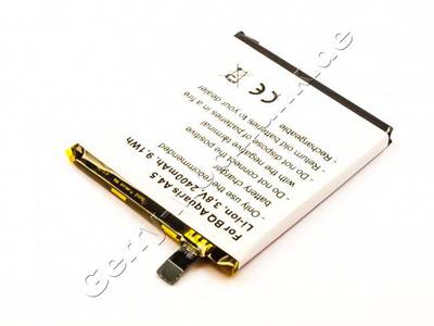 Akku BQ Aquaris A4.5, Li-ion, 3,8V, 2400mAh, 9,1Wh Akku BQ Aquaris A4.5, Li-ion, 3,8V, 2400mAh, 9,1Wh