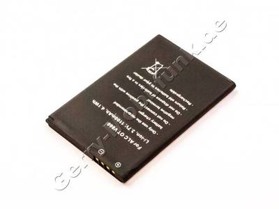 Akku Alcatel OT V860, Li-ion, 3,7V, 1100mAh, 4,1Wh