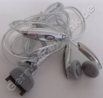 Stereo Headset silber mit Annahmetaste fr Nokia N71