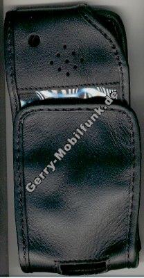 Ledertasche schwarz mit Grtelclip Motorola Traveller