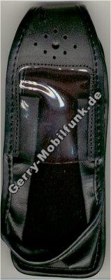 Ledertasche schwarz mit Grtelclip Trium Galaxy Mitsubishi