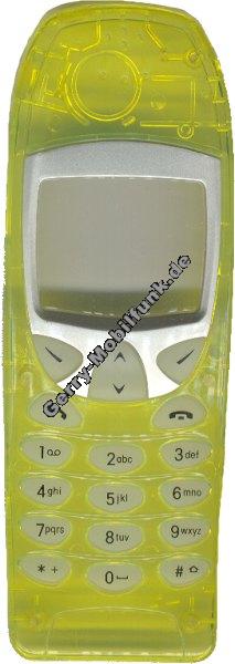 Cover fr Nokia 6210 transparent gelb Zubehroberschale nicht original