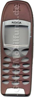 Cover Original fr Nokia 6210 Red  inkl.eingeklebten Vibramotor (ohne Displayscheibe nur Cover) (Oberschale)