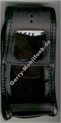 Ledertasche schwarz mit Grtelclip Nokia 8890