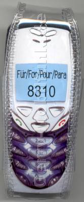 Tasche transparent Drehgrtelclip Nokia 8310 und 6510