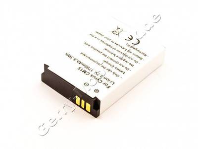 Akku Cyrus CM15 LiIon Akku mit 3,7Volt 1700mAh, 6,3Wh Akku Cyrus CM15 LiIon Akku mit 3,7Volt 1700mAh, 6,3Wh