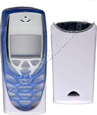 Cover fr Nokia 8310 blau-hellgrau Zubehroberschale nicht original