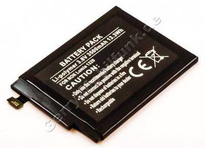 Akku für Nokia Lumia 1320 Qualitätsakku aus dem Zubehör, Ersatzakku 3500mAh 13,3Wh 3,8 Volt Akku für Nokia Lumia 1320 Qualitätsakku aus dem Zubehör, Ersatzakku 3500mAh 13,3Wh 3,8 Volt