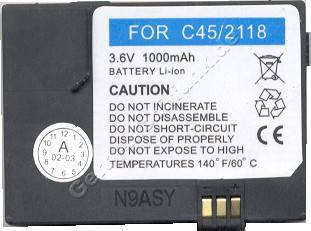 Akku Siemens MT50 LI-Ion 950mAh 3,6V 8,7mm