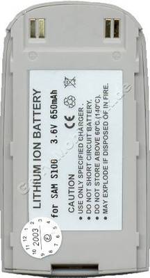 Akku Samsung S100 silber LiIon 650mAh Akku Samsung S100 silber LiIon 650mAh