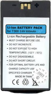 Akku SonyEricsson T300 T310 LiIon 650mAh 4,8mm