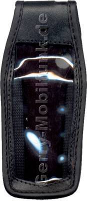 Ledertasche schwarz mit Grtelclip Nokia 7250 7250i