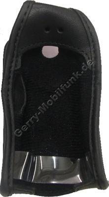Ledertasche schwarz mit Grtelclip LG 7050