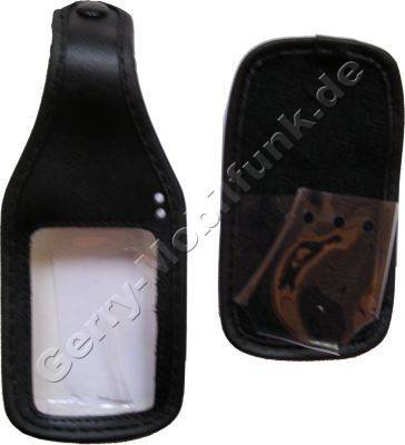 Ledertasche schwarz mit Grtelclip Nokia 6260