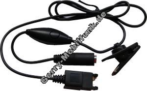 Musik-Adapter fr SonyEricsson R600, zum Anschlu der Stereoanlage oder standart Headsets/Kopfhrer mit 3,5mm Klinkenstecker. Mit Rufannahmetaste und Mikrofon