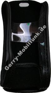 Ledertasche schwarz mit Grtelclip Nokia 6270
