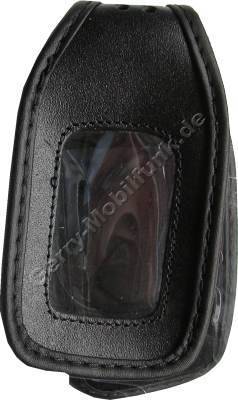 Ledertasche schwarz mit Grtelclip LG L5100