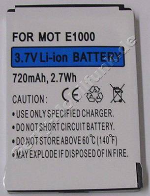 Akku Motorola K3 LI-Ion 720mAh 4,7mm (entspricht BT50, CFNN7011, 77751, 77863, BA250, BQ50, BT50, CFNN1037, CFNN1039, CFNN7011, SNN5659A, SNN5743A, SNN5766A, SNN5766B, SNN5771, SNN5771A, SNN5804A)