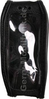 Ledertasche schwarz mit Grtelclip SonyEricsson K300i