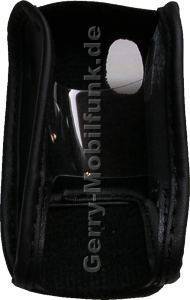 Ledertasche schwarz mit Grtelclip Nokia 6111