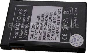 Akku Motorola PEBL U6 LiIon 3,7 Volt 2,8Wh 750mAh 5mm (entspricht 77732, BA700, BR50, SNN5696A, SNN5696B)