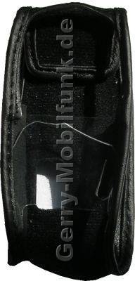 Ledertasche schwarz mit Grtelclip Nokia 6280