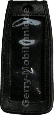 Ledertasche schwarz mit Grtelclip Nokia E60