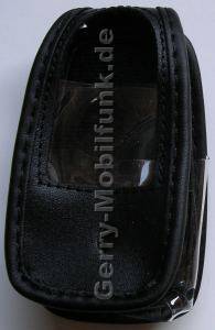 Ledertasche schwarz mit Grtelclip Nokia 6125